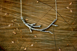 Silver Branch Necklace By Curious Magpie Jewellery