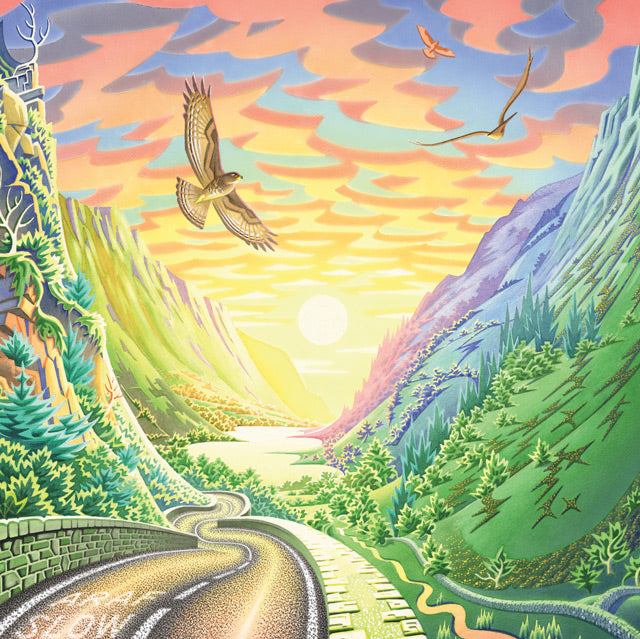 David Alderslade, Slow Down for Nature, Painter's Fine Art Greeting Card