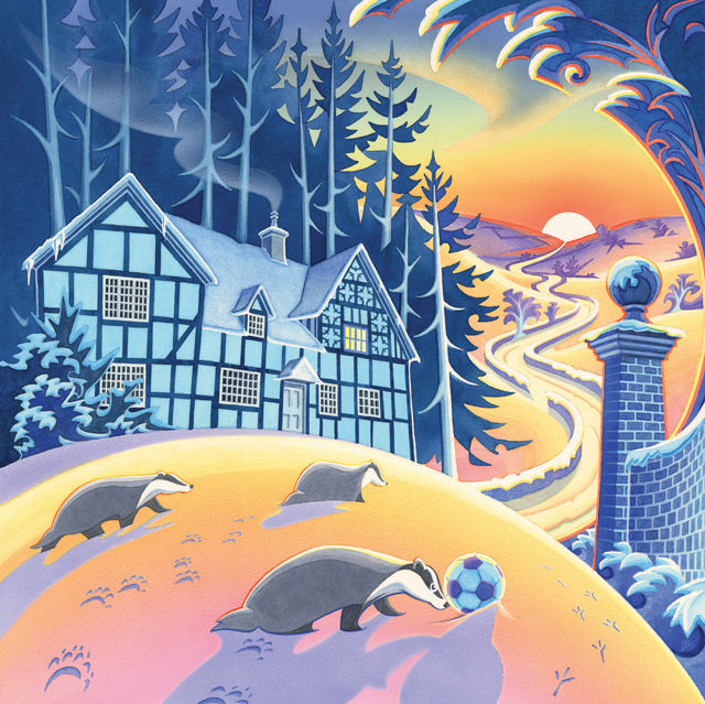 David Alderslade, The Tribe,  Fine Art Greeting Card