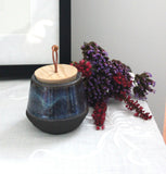 Lidded Pot with Wooden Lid