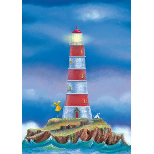 A fine art greeting card by mixed media artist Dotty Earl