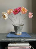 Handmade Paper Poppies - Flower Sculpture