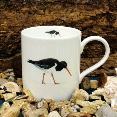 Oystercatcher - Bone China Tea Mug