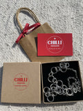 circles and chain necklace BCH 7