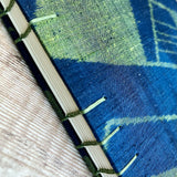 Blue & Green Kimono Silk - Journal