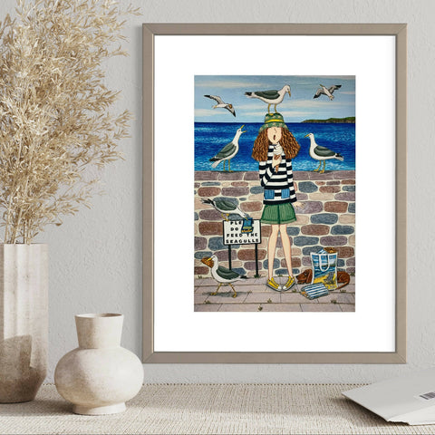 Please Do Not Feed the Gulls - Print