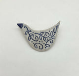 Bird Brooch - Ceramic