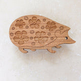 Hedgehog Brooch