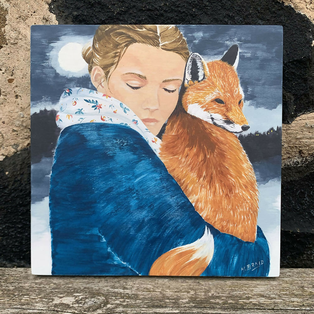 A Warm Glow - Original Painting on Wood