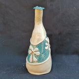 Floating Flowers Jug - handmade ceramic