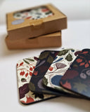 Set of 4 Coasters - Autumn Delights