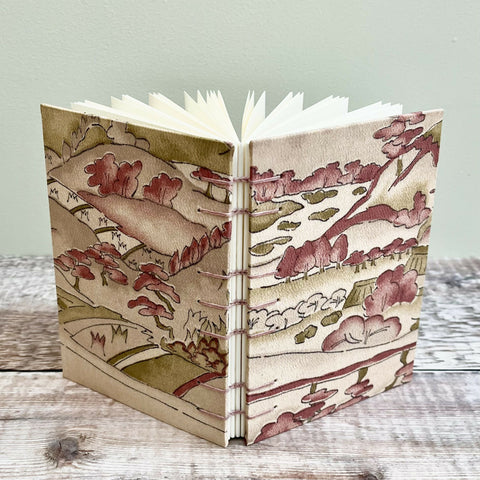 Rustic Scene Kimono Silk - Journal
