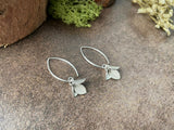 Silver Bluebell Drop Earrings by Curious Magpie Jewellery (4)