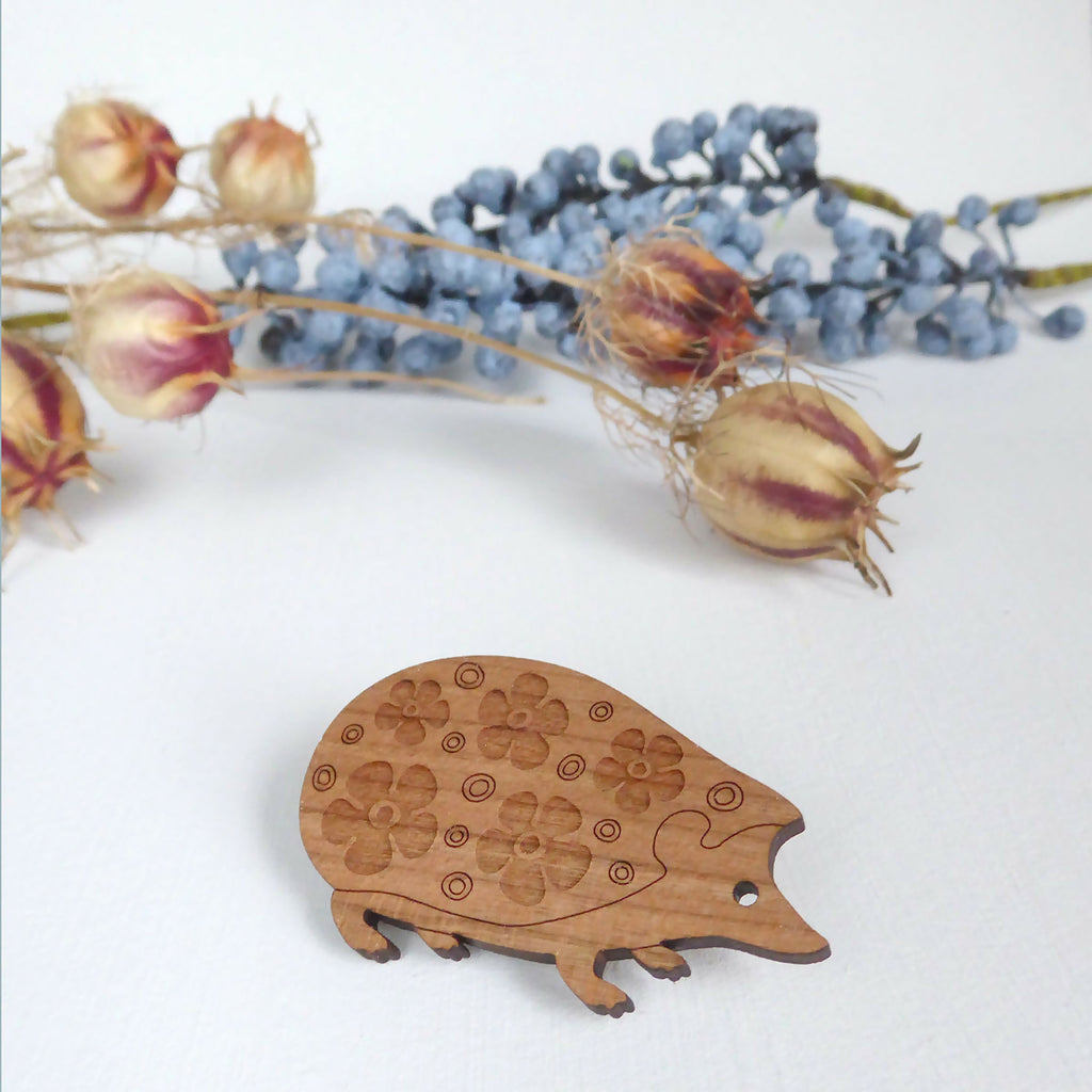 Hedgehog Brooch