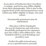 Earth Treasure Gemstone Earrings - Russet
