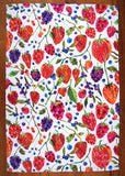 Berry Burst Tea Towel - Freya Snow