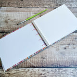 Multicoloured Marbled - Handcrafted Watercolour Sketchbook