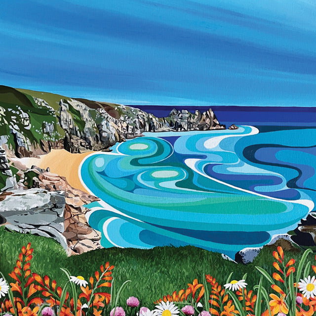 Faye Baine, Heavenly Cove, Blank Art Greeting Card