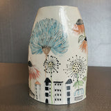 Flowertown Vase - handmade ceramic