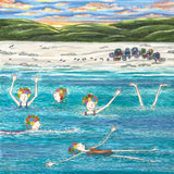 Early Morning Dip - Giclée Print