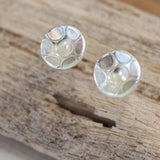 Silver Bubble Studs