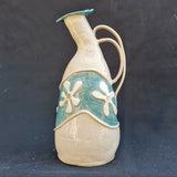 Floating Flowers Jug - handmade ceramic