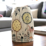 Flowertown Vase - handmade ceramic