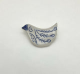 Bird Brooch - Ceramic