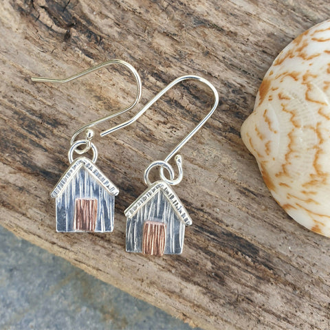 Beach Hut Earrings