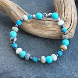 Turquoise Bead Bracelet