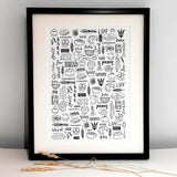 Baking - A3 Giclée Print