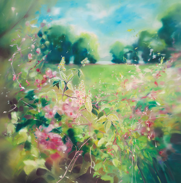 A fine art greeting card by painter Gill Bustamante