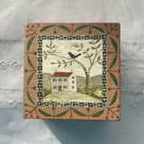 Folk Box With House