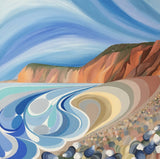 Sidmouth Cliffs, Devon - Print
