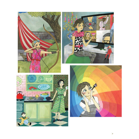 Trisha Krauss Collection - Bundle of 4 Cards