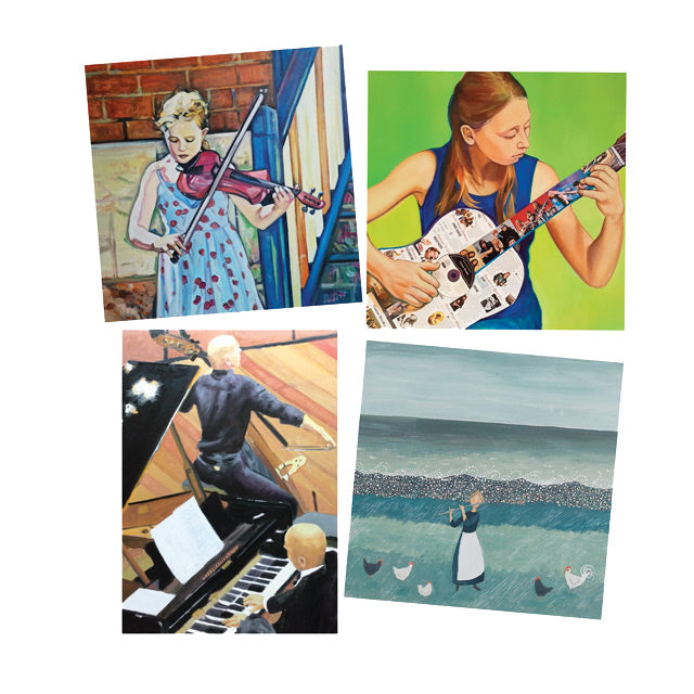 Music Collection - Bundle of 4 Cards