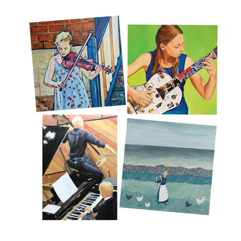 Music Collection - Bundle of 4 Cards