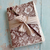 Artists Cotton Rag Handmade Sketchbook - Vintage Flowers