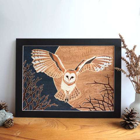 Barn Owl - Giclee Print