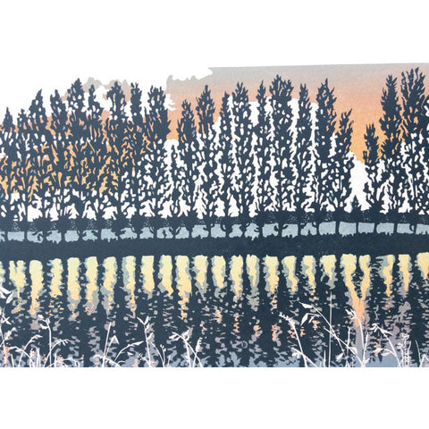 Anne Townshend, Reflections, Blank art card