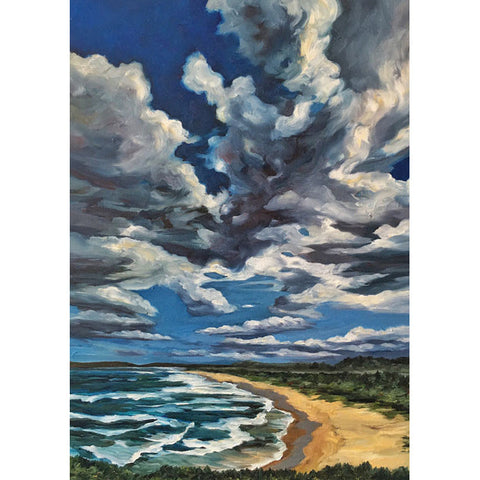 April White, Edge of the World, Blank Art Card