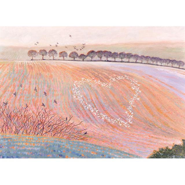 Cath Read, Heartfelt, Blank Art Card