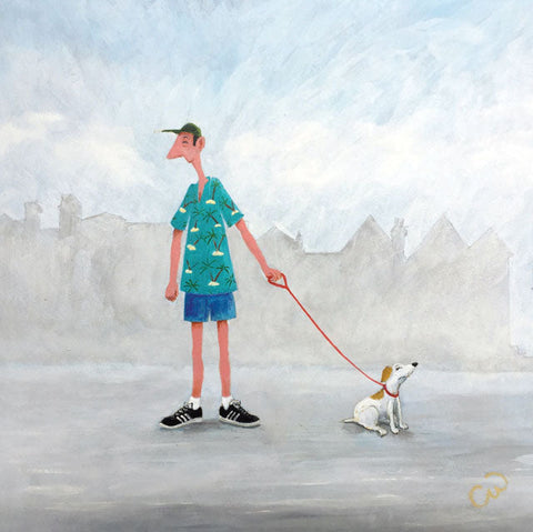 Chris Williamson, The Hawaiian Shirt, Fine Art Greeting card