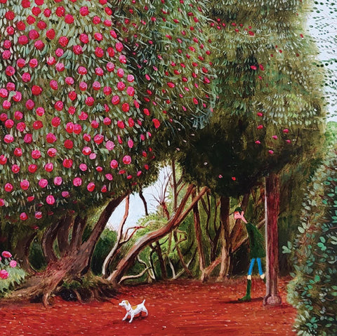 Chris Williamson, Rhododendron Park, Fine Art Greeting Card
