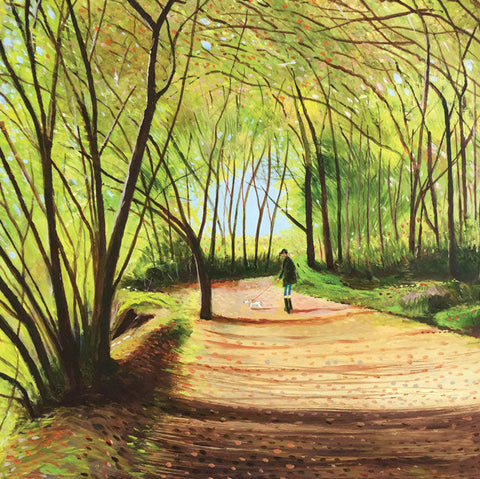 Chris Williamson, Walking The Woods, Blank Art CArd