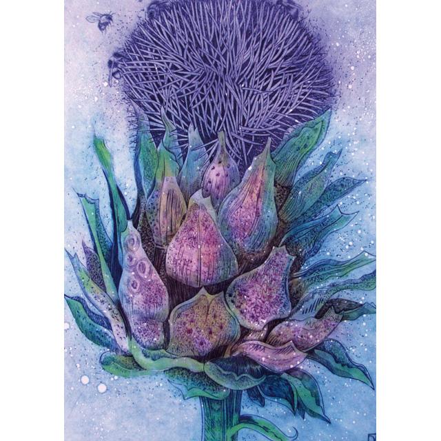 Diana Ashdown, Landing, Fine Art Greeting Card