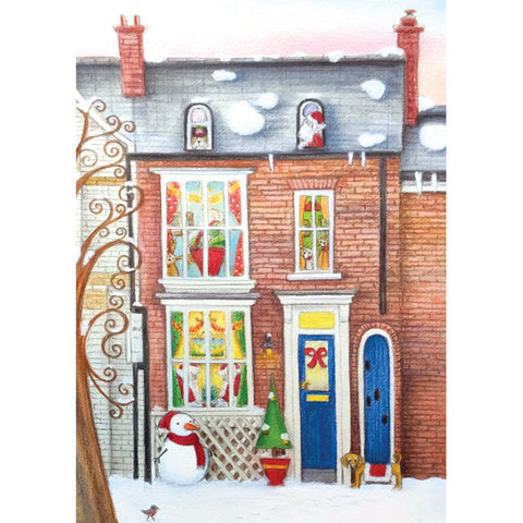 Dotty Earl, 'Tis The Season, Fine Art Greeting card, Blank Inside