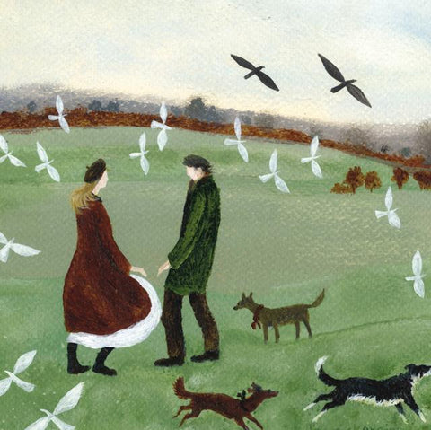 Dee Nickerson, A Glow On The Horizon, Art Card