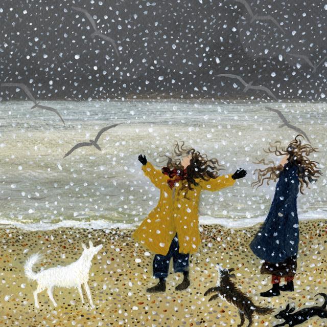 Dee Nickerson, Flurry of Joy, Art Card
