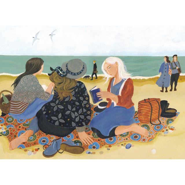 Dee Nickerson, The Book Club, Art Card